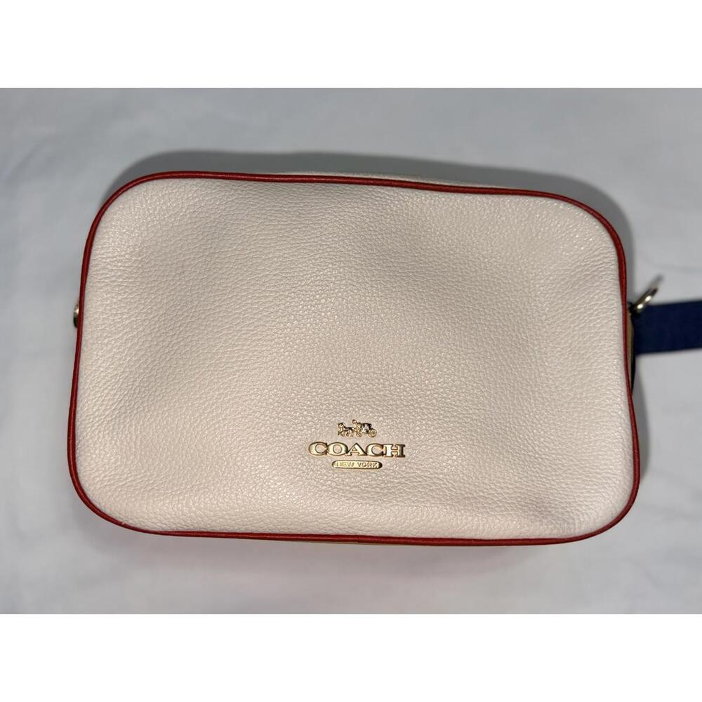 Coach Jes Crossbody In Colorblock Pebble Leather C7682 - Picture 2 of 9